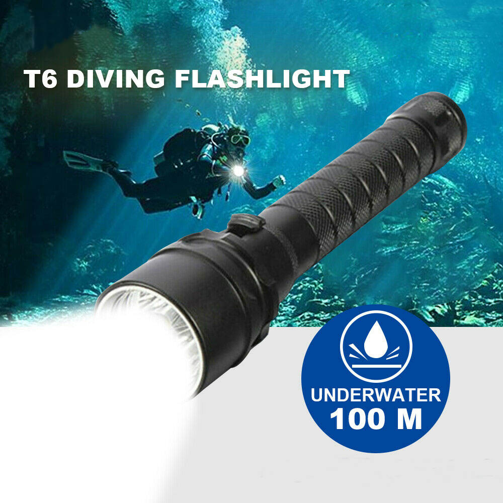 25000lumens Professional กันน้ำ Scuba ดำน้ำไฟฉาย Diver ไฟฉายโคมไฟ Lanterna LED ไฟฉายใต้น้ำสูงสุด 100 m