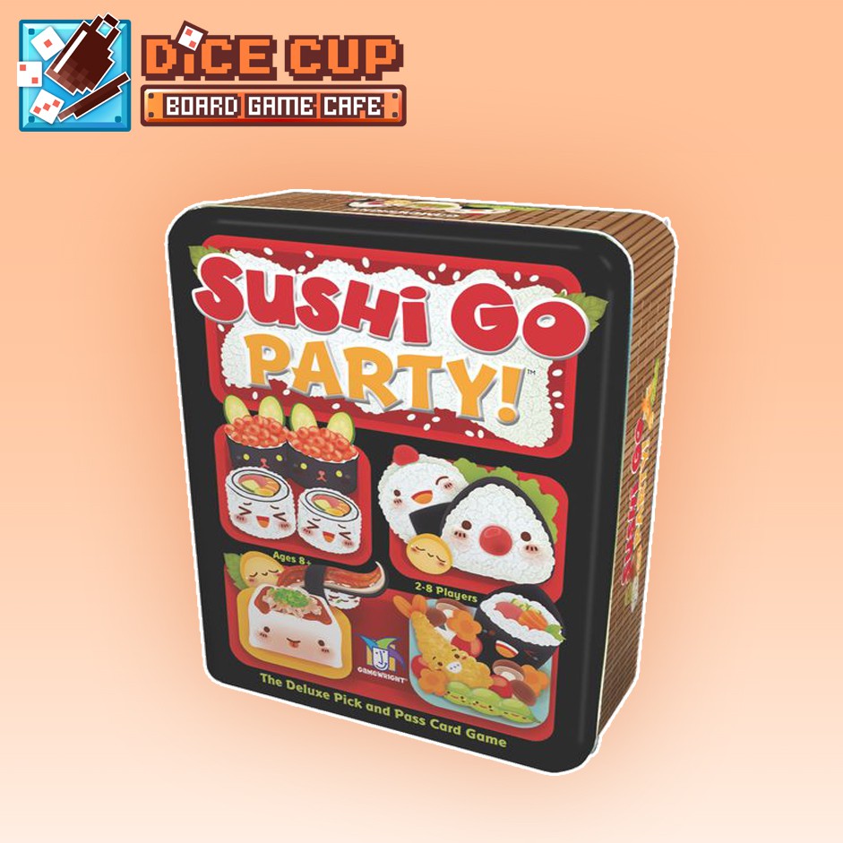 [ของแท้] Gamewright : Sushi Go Party! Board Game Free Shipping