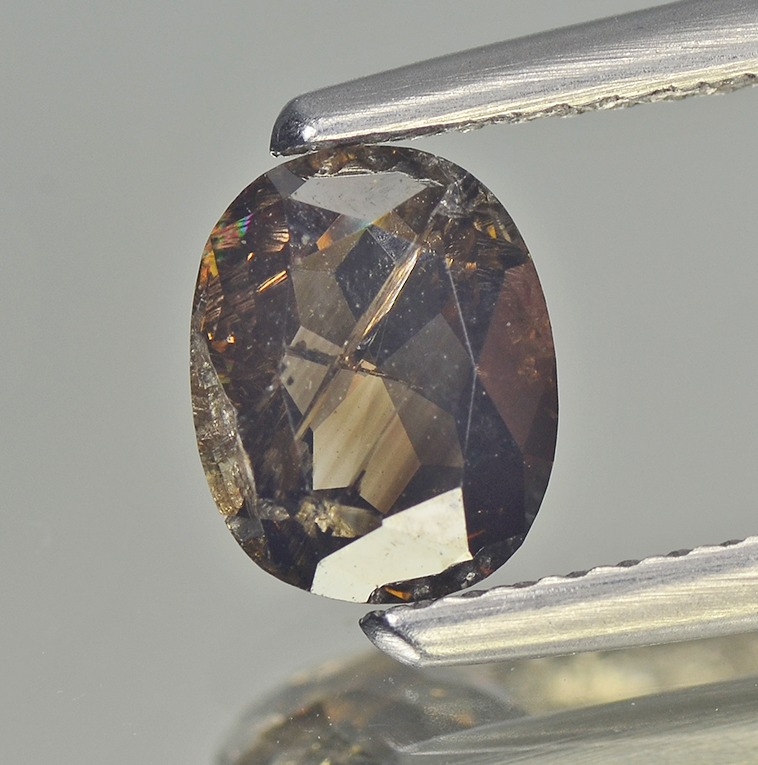 Brown Diamond 1.14 cts  Oval Shape Loose Diamond Untreated Natural Color