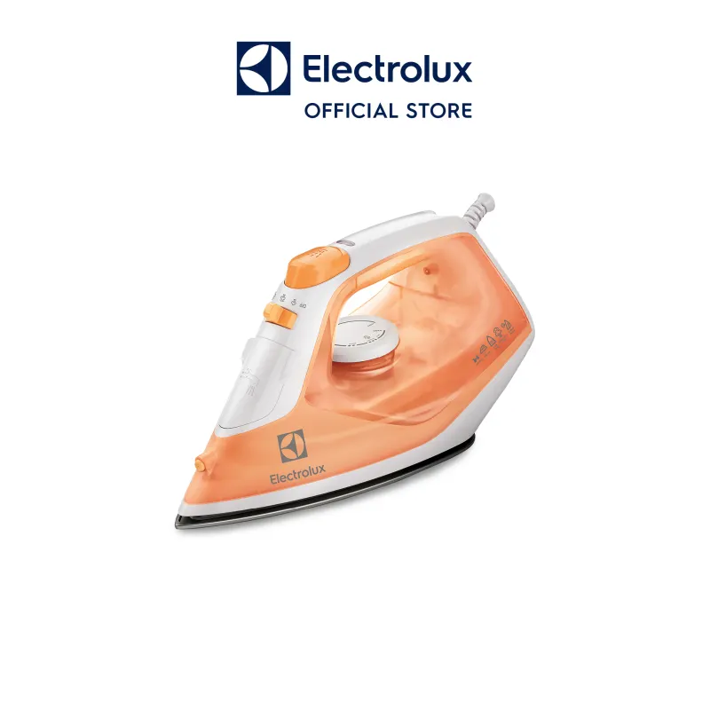 ภาพสินค้าElectrolux เตารีดไอน้ำ รุ่น ESI4007 กำลังไฟ 1600 วัตต์  (สีขาว ส้ม) จากร้าน Electrolux บน Lazada ภาพที่ 1