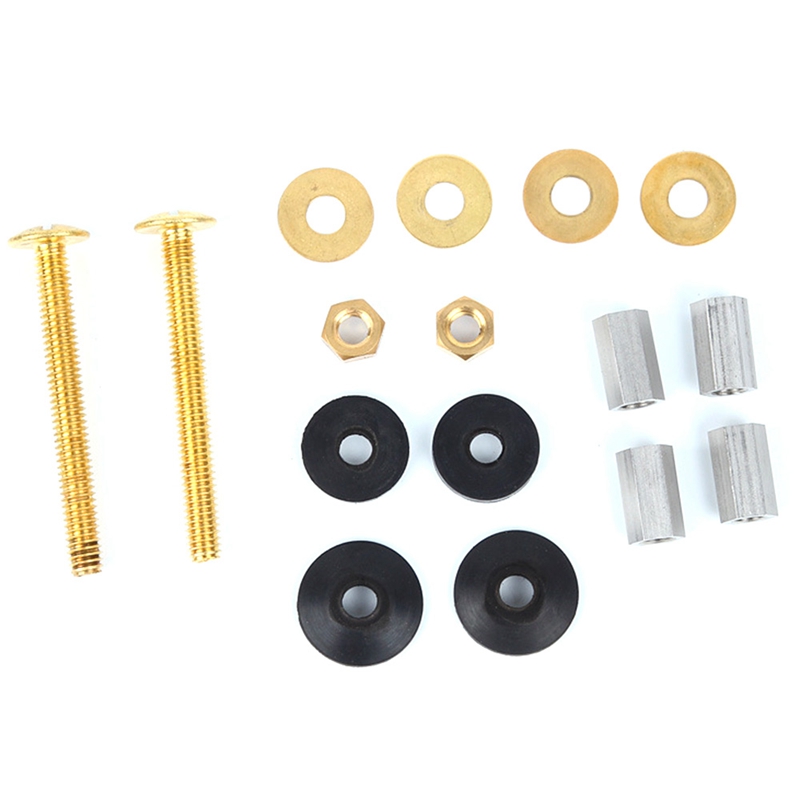 2 Pack Toilet Tank to Bowl Bolt Kits,Bolts Toilet Bolts for Tank Brass