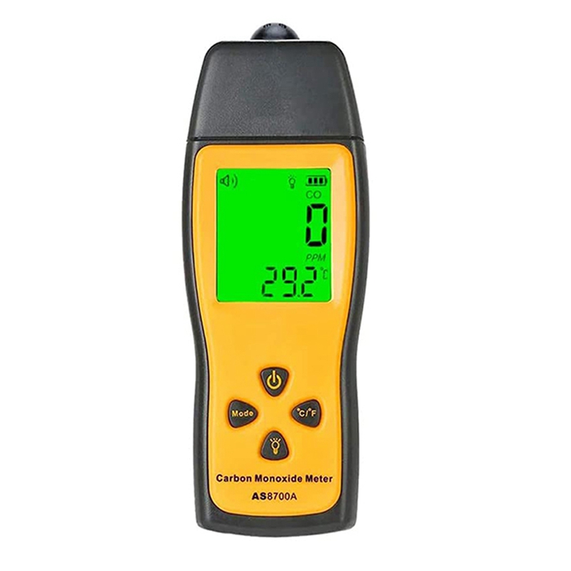 Handheld Carbon Monoxide Meter, Monoxide Tester and Detector, Portable CO Gas Leak Detector,LCD CO Meter 0-1000Ppm