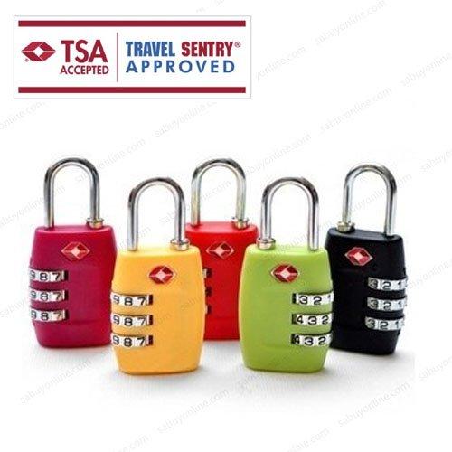 กุญแจล็อคกระเป๋า TravelLock TSA-accepted travel locks (TSA335)