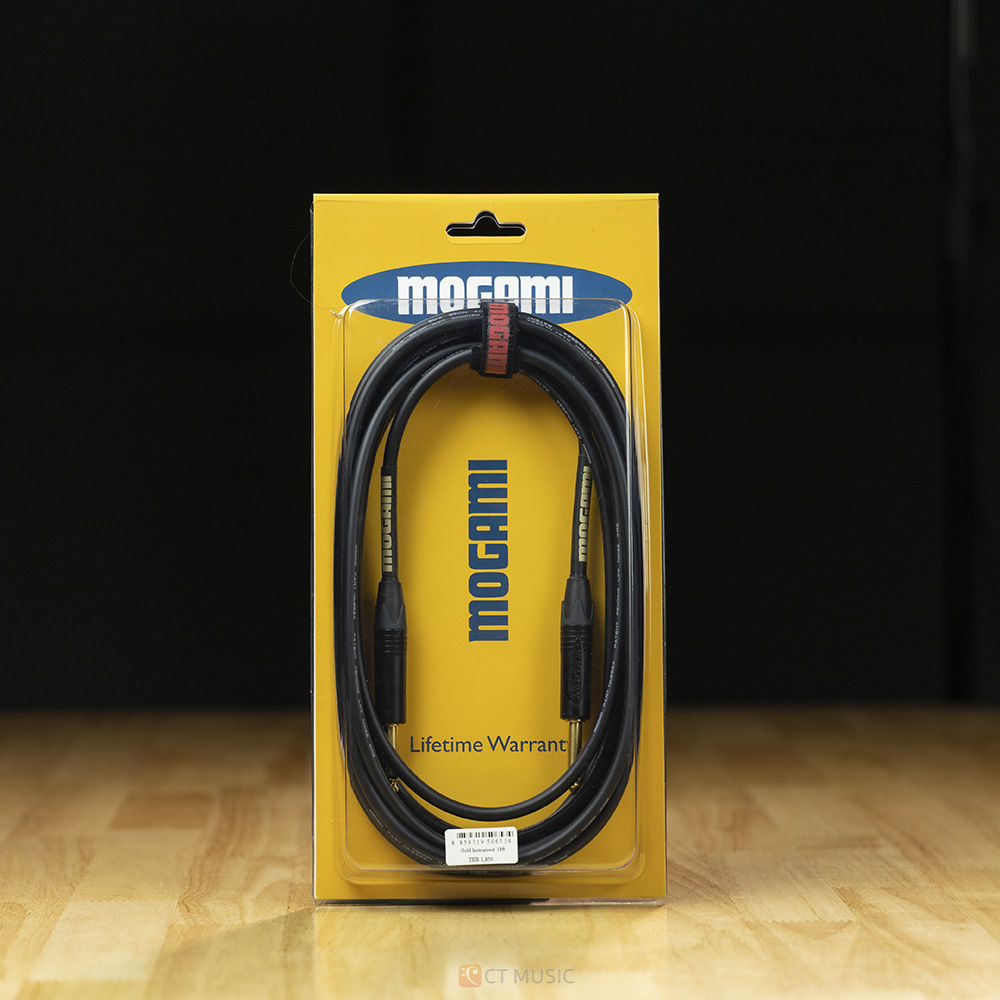 Mogami Gold Instrument Cable สายสัญญาณ สายแจ๊ค กีตาร์ เบส หัวตรงตรง