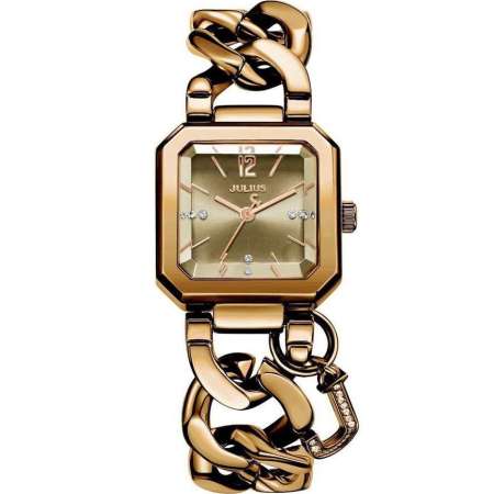 Julius นาฬิกาข้อมือผู้หญิง แบรนด์เกาหลี สายสแตนเลส รุ่น JA-1035 Julius นาฬิกาข้อมือผู้หญิง แบรนด์เกาหลี สายสแตนเลส รุ่น JA-1035