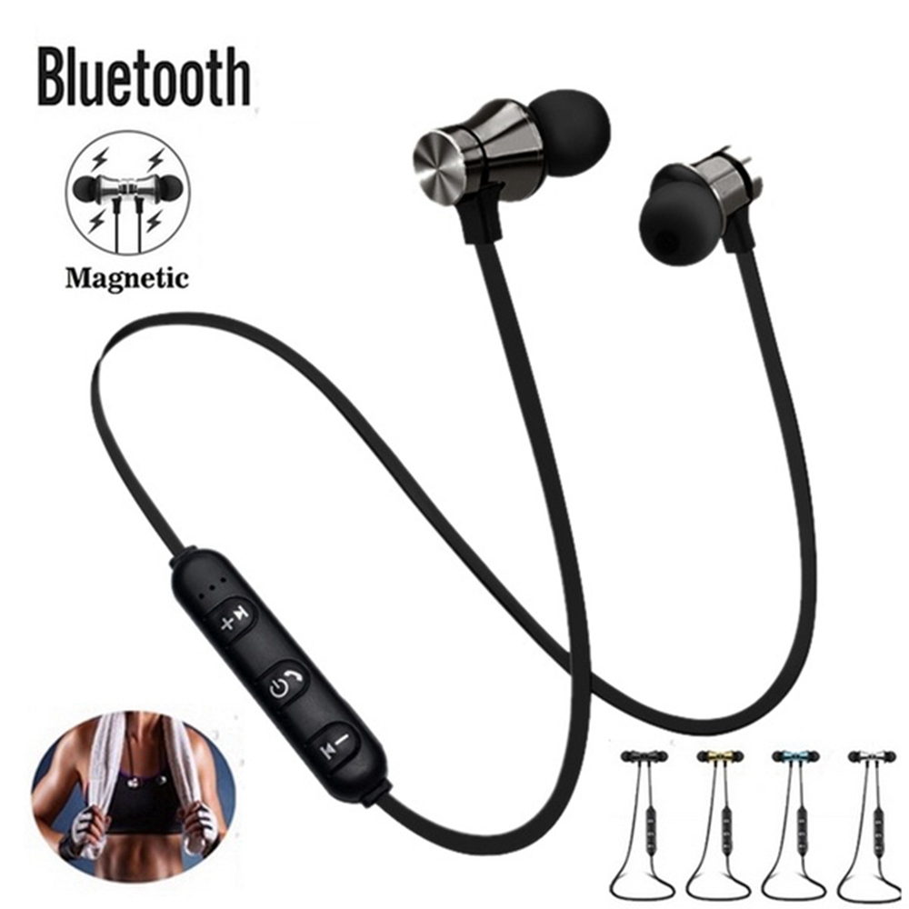 Bluetooth Earphone Wireless earbuds Headset Headphones With Mic Bass
