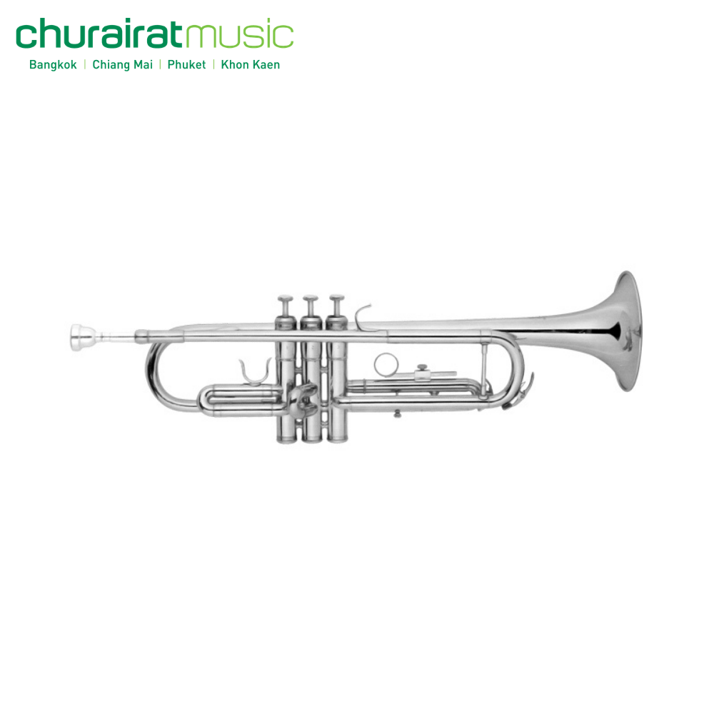 Trumpet Custom TR-340 Nickel ทรัมเป็ต by Churairat Music