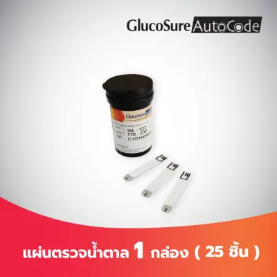 Glucosure Autocode Test Strip 1 box (sxc-25 PCS/box)