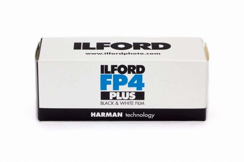 ภาพหน้าปกสินค้าฟิล์มขาวดำ ILFORD FP4 Plus 125 120 Black and White Film Medium Format Hasselblad