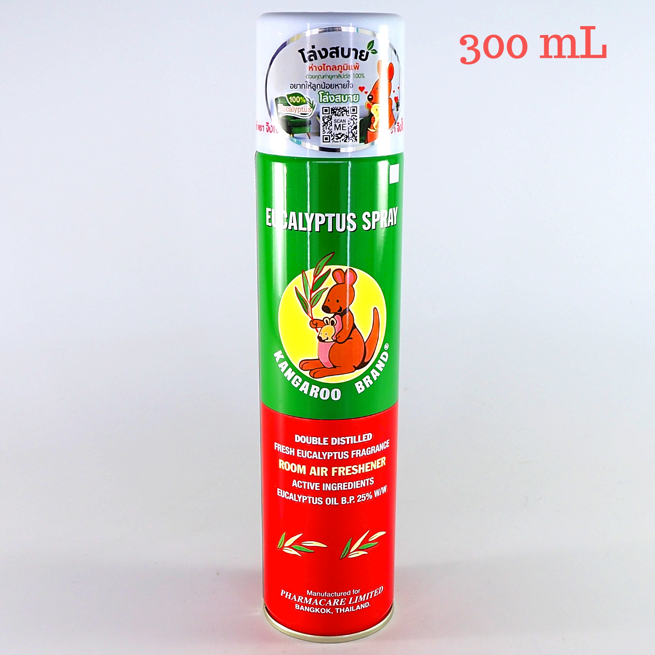 Eucalyptus Spray 300 mL Kangaroo Brand ยูคาลิปตัส สเปรย์ ตราจิงโจ้
