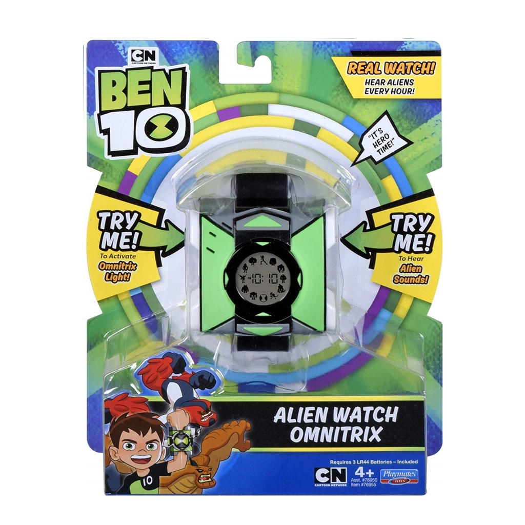 ของเล่น นาฬิกา แสดงเวลาจริง เบนเทน ของแท้ 30ex Ben 10 Alien Watch Omnitrix
