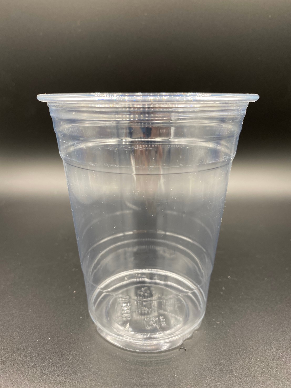 แก้วพลาสติกใสแบบหนา ขนาด 16 oz. ปาก 9.8 cm. ยี่ห้อ EPP (50ใบ/แพ็ค)