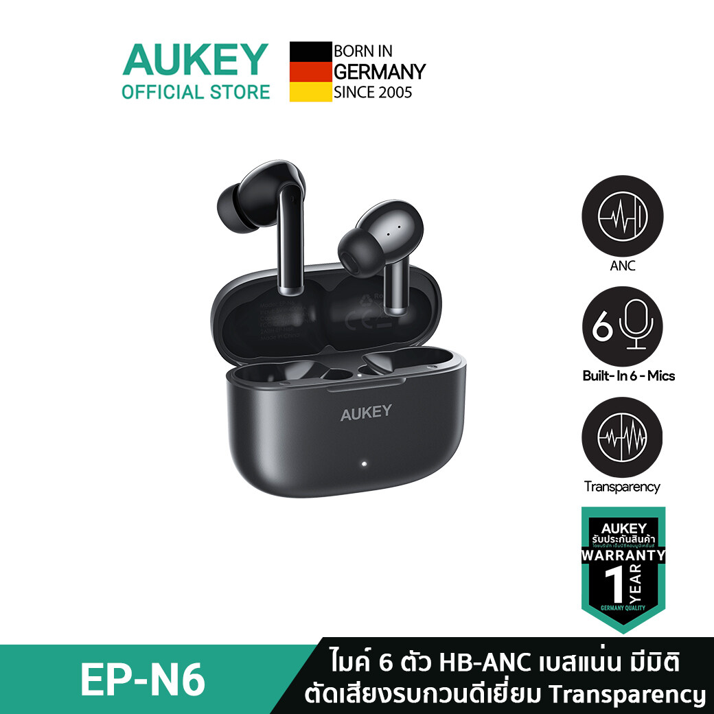 AUKEY EP-T33 True WirelessHigh-Difelity Gaming Earbuds (Black)