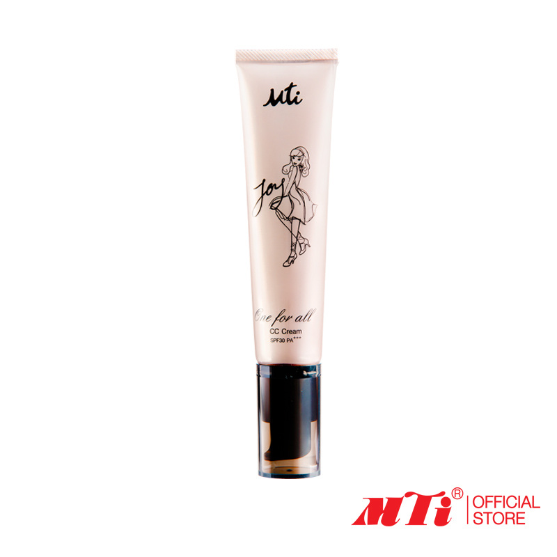 MTI (CUOJF) ครีมรองพื้นเนื้อ CC ใช้ปรับสีผิว บำรุง และกันแดด SPF 30 PA+++ JOY ONE FOR ALL CC CREAM