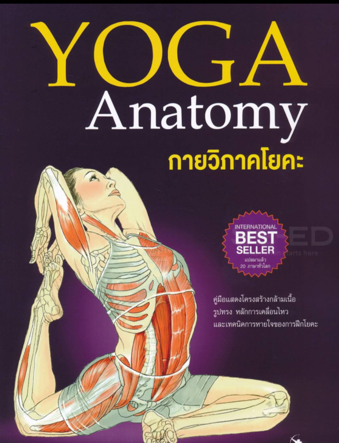 YOGA Anatomy กายวิภาคโยคะ ( 4 สี ทั้งเล่ม )