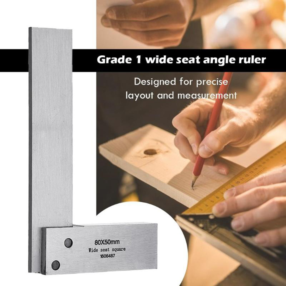 Farfi Thước Đo Góc Vuông 90 Góc Phải Thước Đo Góc Dụng Cụ Phụ Trợ Tự Làm Thợ Mộc Thợ Máy