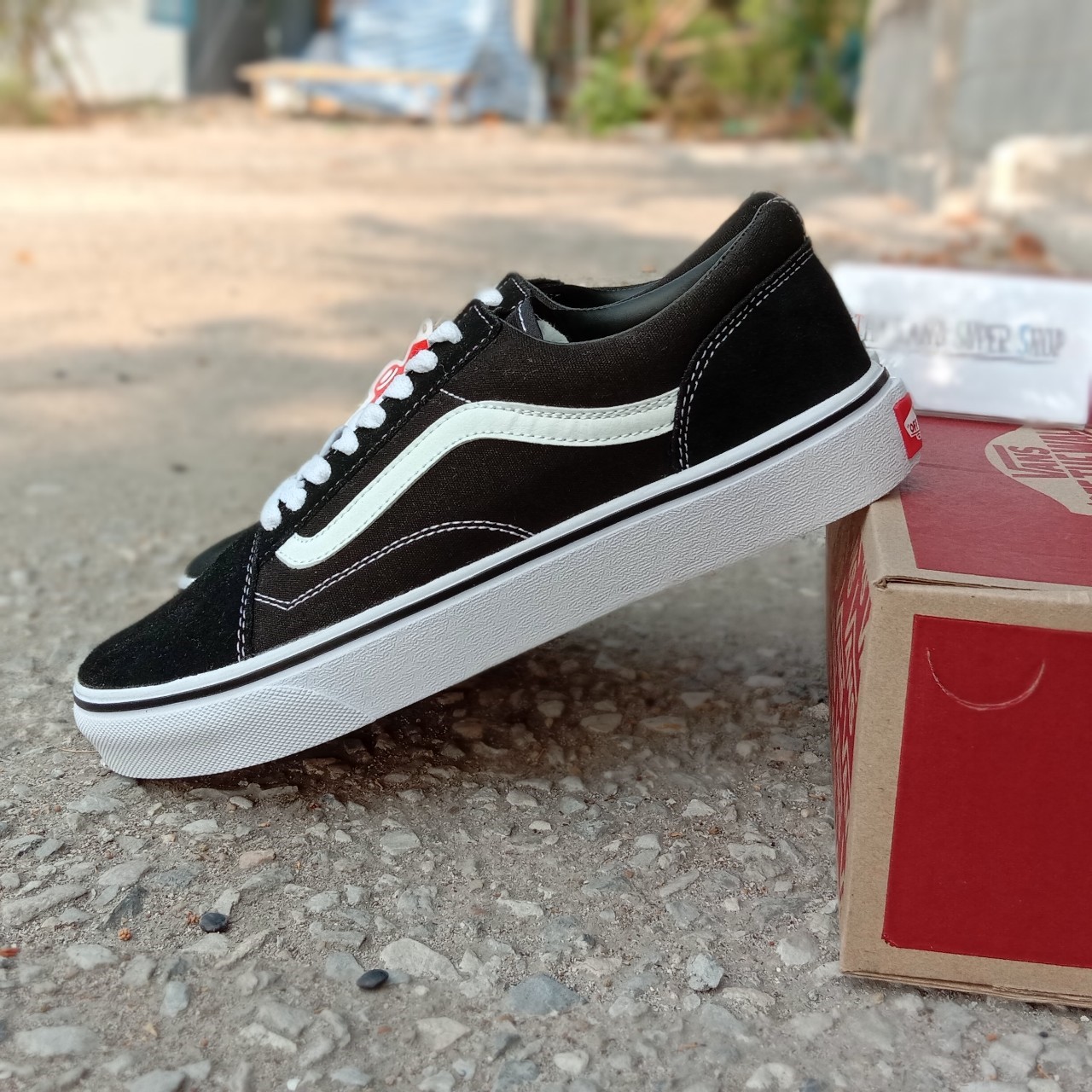 Vans Old Skool Black Color Classic รองเท้าสีดำสุดฮิต สั่งเลย ลด