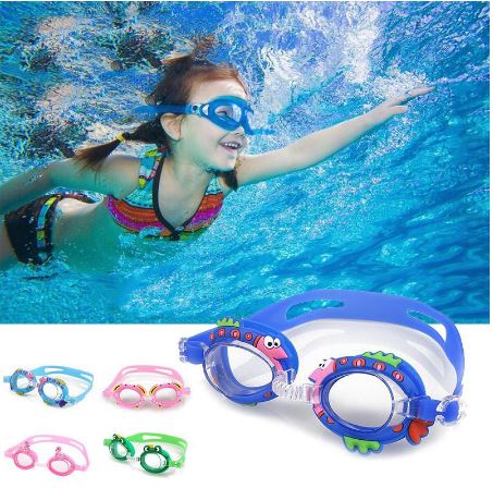 แว่นว่ายน้ำเด็ก น่ารัก แว่นตากันน้ำเด็ก แว่นว่ายน้ำ แว่นตาว่ายน้ำเด็ก ลายการ์ตูน แว่นกันน้ำ ส่งทันที มีเก็บเงินปลายทาง
