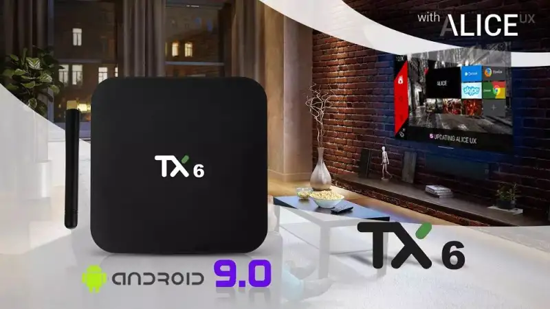 ภาพหน้าปกสินค้าTX6 Allwinner H6 Ram 4GB / 32GB Android 9.0 4K กล่องทีวีกับจอแสดงผล LED WiFi LAN USB3.0 ThaiBoxshop จากร้าน ThaiBoxshop บน Lazada