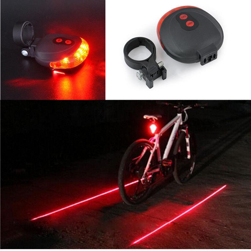 ไฟเลเซอร์ท้ายรถจักรยาน Bike Light Tail Bicycle Laser ไฟจักรยาน  ไฟ ไฟท้ายรถ