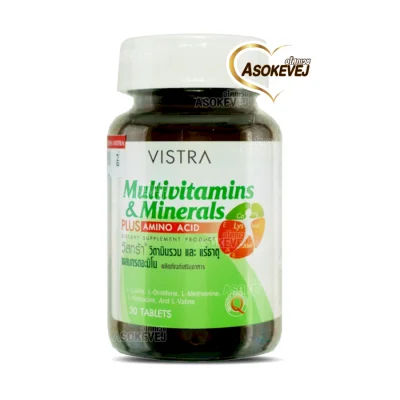 Vistra multivitamin & minerals plus Amino Acid 30 TABLETS