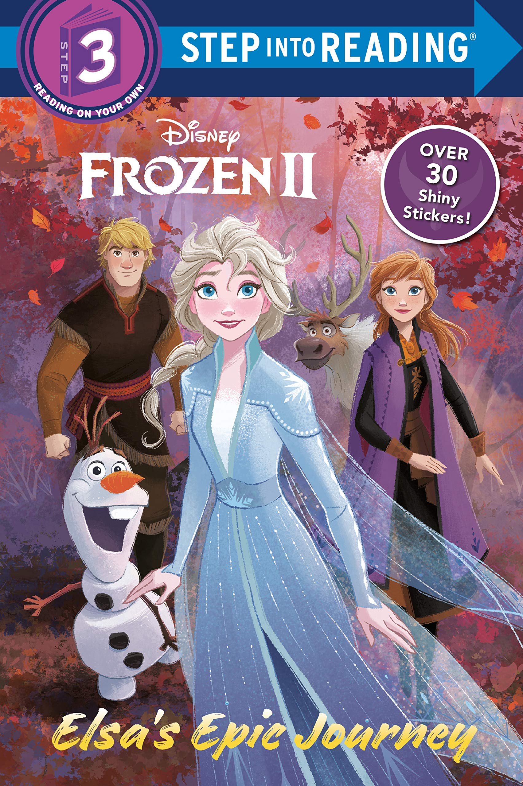 Disney Frozen 2: Elsa's Epic Journey (Step into Reading. Step 3) [Paperback]