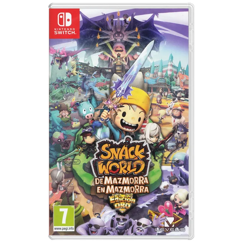 [+..••] NSW SNACK WORLD: THE DUNGEON CRAWL GOLD (EURO) (เกมส์ Nintendo Switch™)