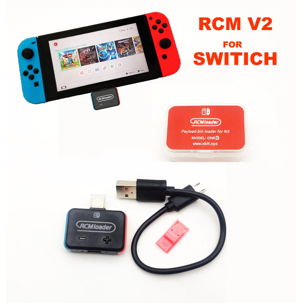 Rcm loader для nintendo switch как пользоваться