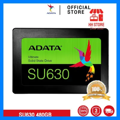 ไม่มีไม่ได้แล้ว ADATA 480GB SSD รุ่น SU630 2.5" SATA R520MB/W450MB (ADT-SU630SS-480GQR) บริการเก็บเงินปลายทาง
