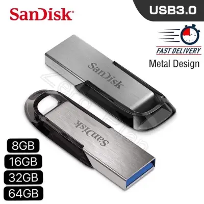 SanDisk Flash Drive Ultra Flair USB3.0 8GB-16GB-32GB-64GB Speed 150MB-s（100％）
