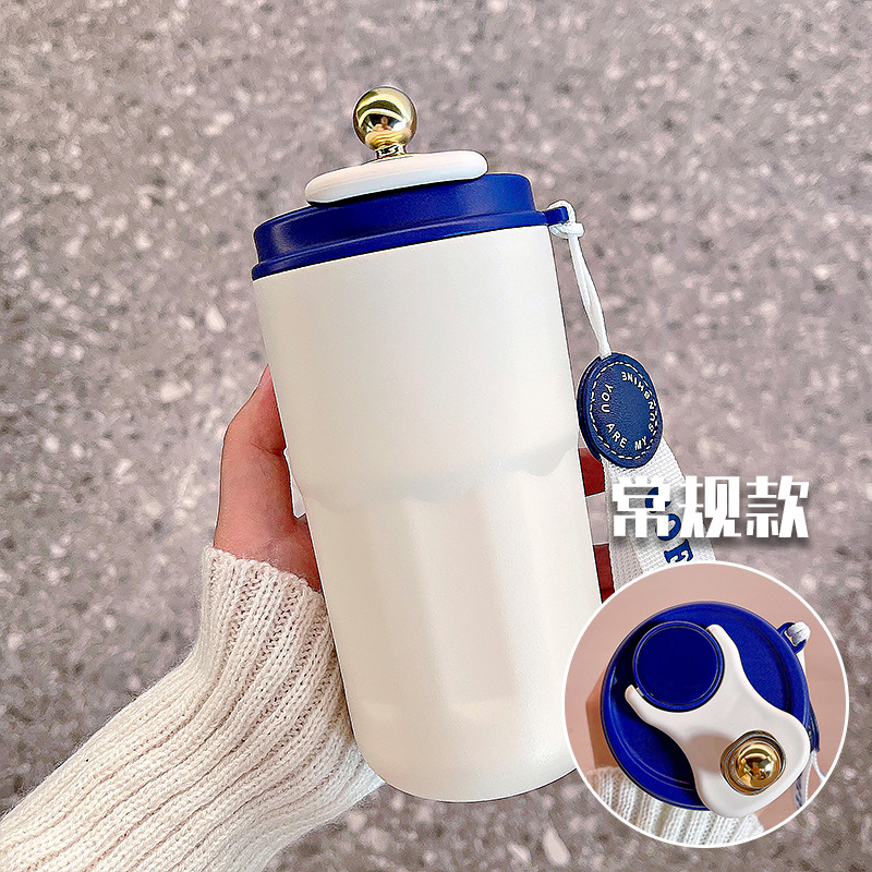 420ml Smart Coffee Cup 316 Liner Office Insulation Drinking Mug Girl  Thermos With LED Temperature Display Leakproof Vacuum Flask