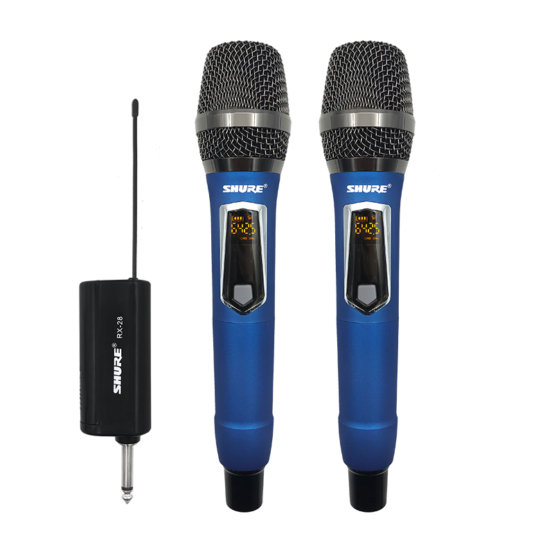 [gola] SHURE RX-28 ไมโครโฟนไร้สายระดับมืออาชีพ UHF เข้ากันได้กับอุปกรณ์ ...