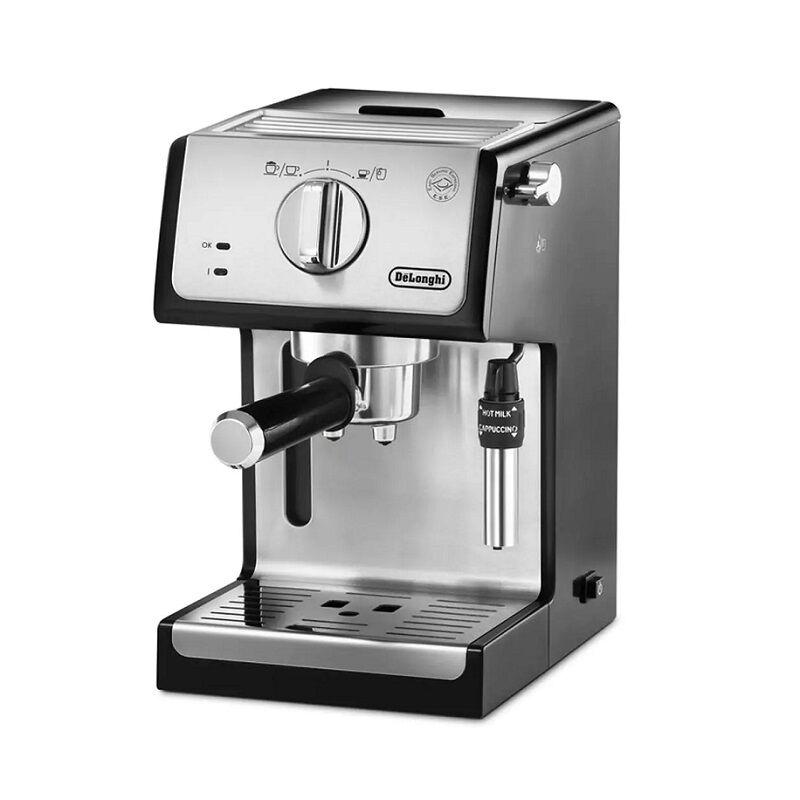 ดูภาพ De'Longhi เครื่องชงกาแฟเอสเพรสโซ่ รุ่น ECP35.31 สีเงิน เพิ่มเติม De'Longhi เครื่องชงกาแฟเอสเพรสโซ่ รุ่น ECP35.31 สีเงิน