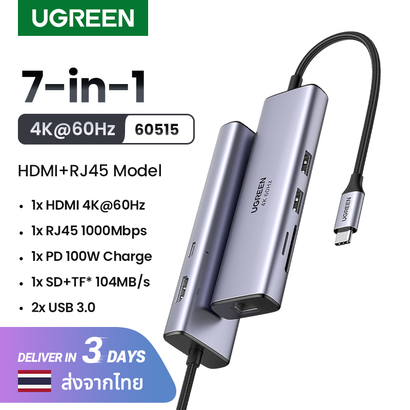 Adaptateur USB C pour iPad Pro 12.9 11 M2 M1 2022-2019 avec HDMI 4K @ 60