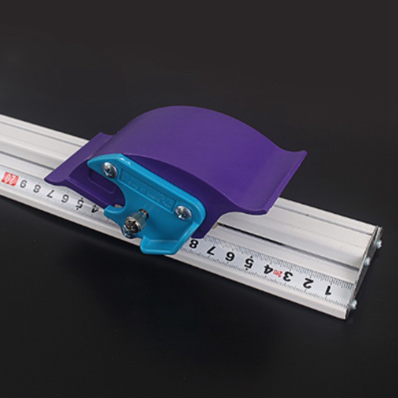 Oshhni 100cm Aluminum Manual Cutting Ruler – Precision Sliding Paper Trimmer With Non-Slip Guard For KT Board, Photo Paper, PVC