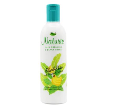 ..หรูหรา มีออร่า.. 2 ขวด NATURIC Hair dressing&black shine นาทูริค แฮร์เดรสซิ่ง & แบล็คไซน์ ..ราคาถูกที่สุด ลดราคา30%..