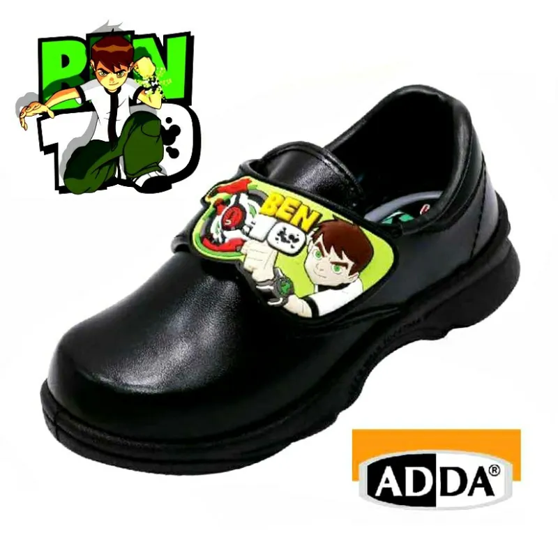 ภาพสินค้าADDA รองเท้านักเรียนอนุบาล ชาย สีดำ ADDA BEN10 รุ่น 41A08 SALE (ค่าส่งถูก) New จากร้าน NN Shoe บน Lazada ภาพที่ 3