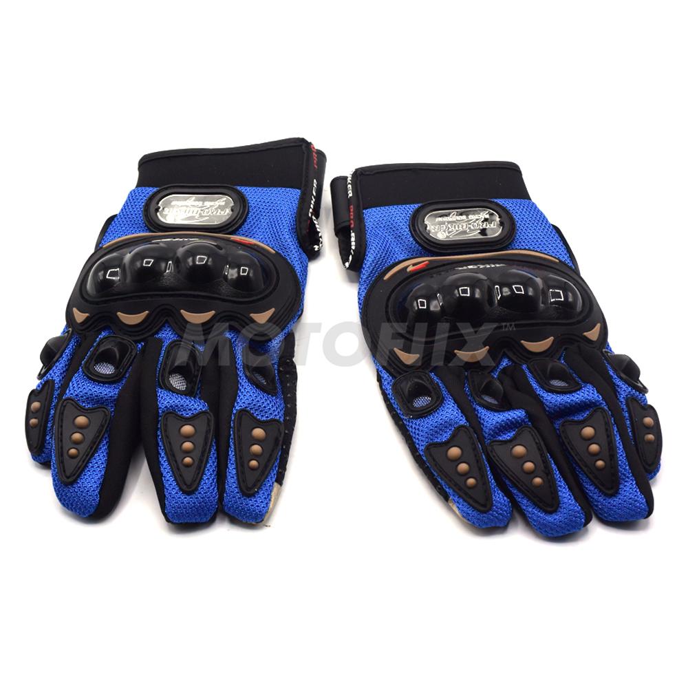 ถุงมือ (PRO-BIKER) MCS01-new  SIZE M เต็มนิ้ว