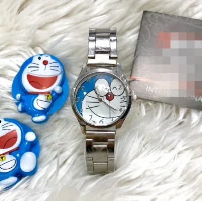 นาฬิกาโดเรม่อน (โดราเอม่อน) Doraemon watch เลื่อนดูภาพเพิ่มเติม มากกว่า 20 แบบ