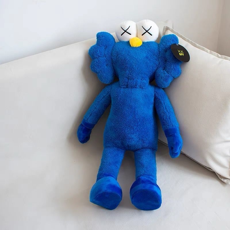 Sesame Street Figure Blue Doll Kaws Doll Bed Sleeping Doll Sofa Large ...