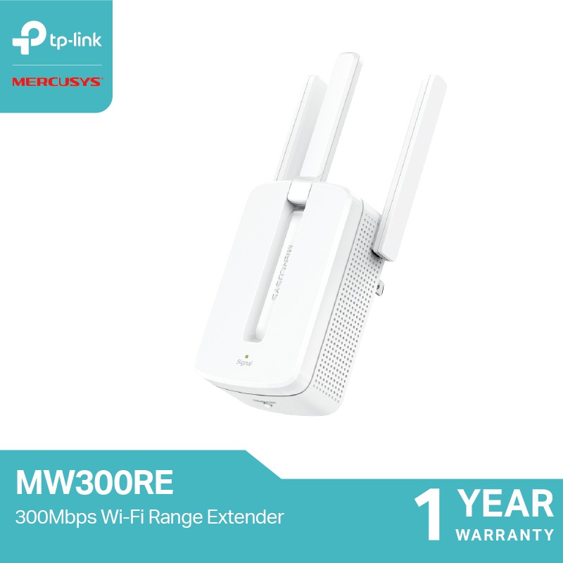 ลดราคา Mercusys MW300RE 300Mbps ตัวขยายสัญญาณ WiFi Amplifier Pro (WiFi Range Extender) Repeater #ค้นหาเพิ่มเติม ไฟอัจฉริยะ USB Adapter อุปกรณ์รับสัญญาณ หลอดไฟ Smart
