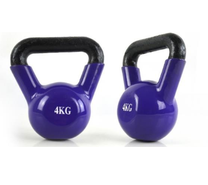 1pcs 8kg Dumbbell Kettlebell men's women's kettle dumbbells ball fitness equipment sports iron classic muscle training