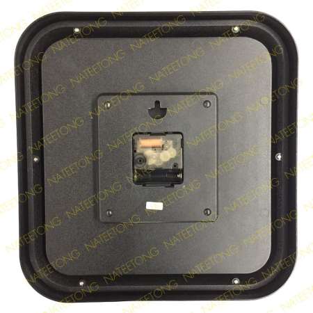 Power นาฬิกาแขวนรุ่นเดินเรียบ SWeep Movement  ขนาด 12.5 นิ้ว 824BKST