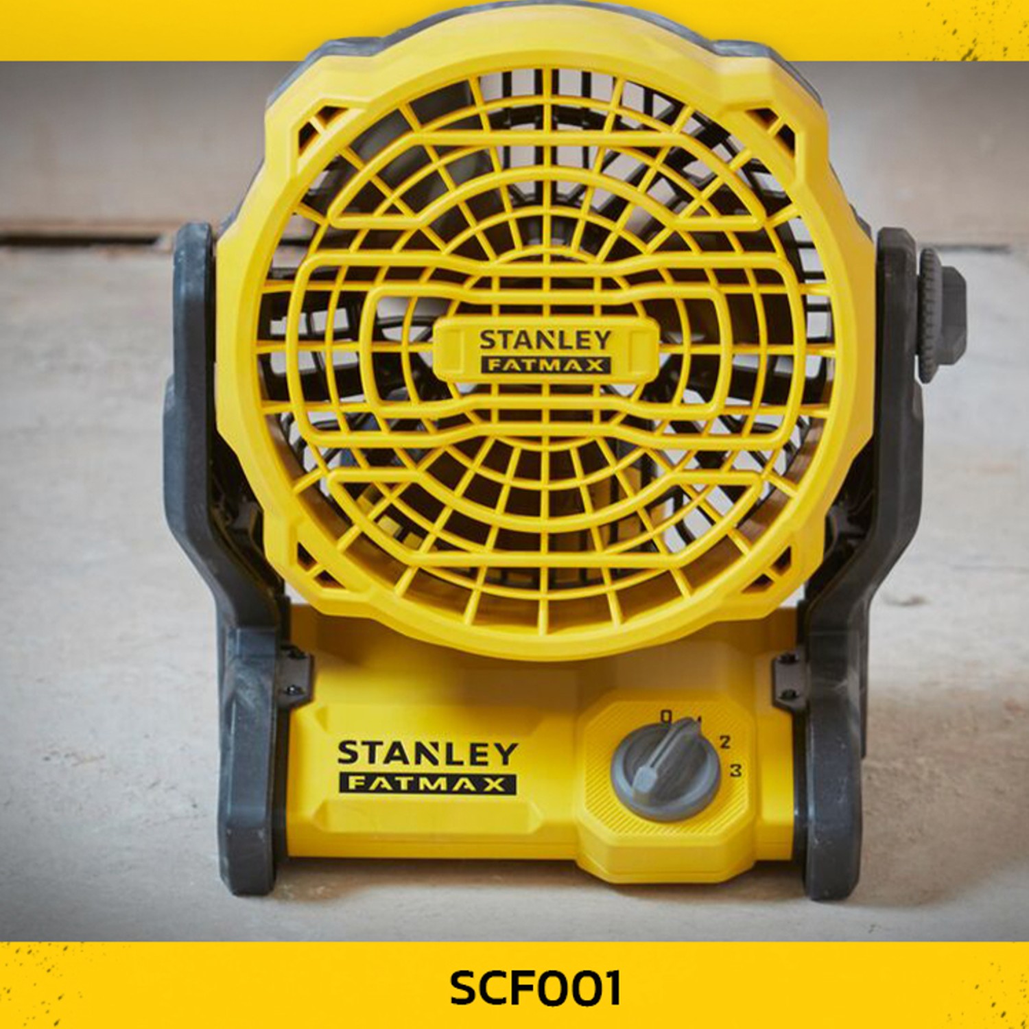 STANLEY พัดลมไร้สาย รุ่น SCF001 FATMAX V20 พกพาสะดวก ไม่ง้อปลั๊ก คลาย
