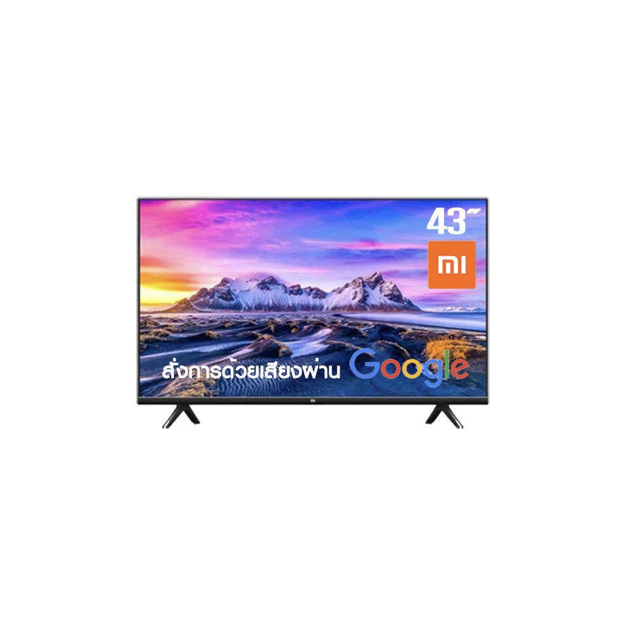 LED Xiaomi Mi TV P1 43" HD Android TV SMART TV L43M6-6ARG ขนาดหน้าจอ 43 ...