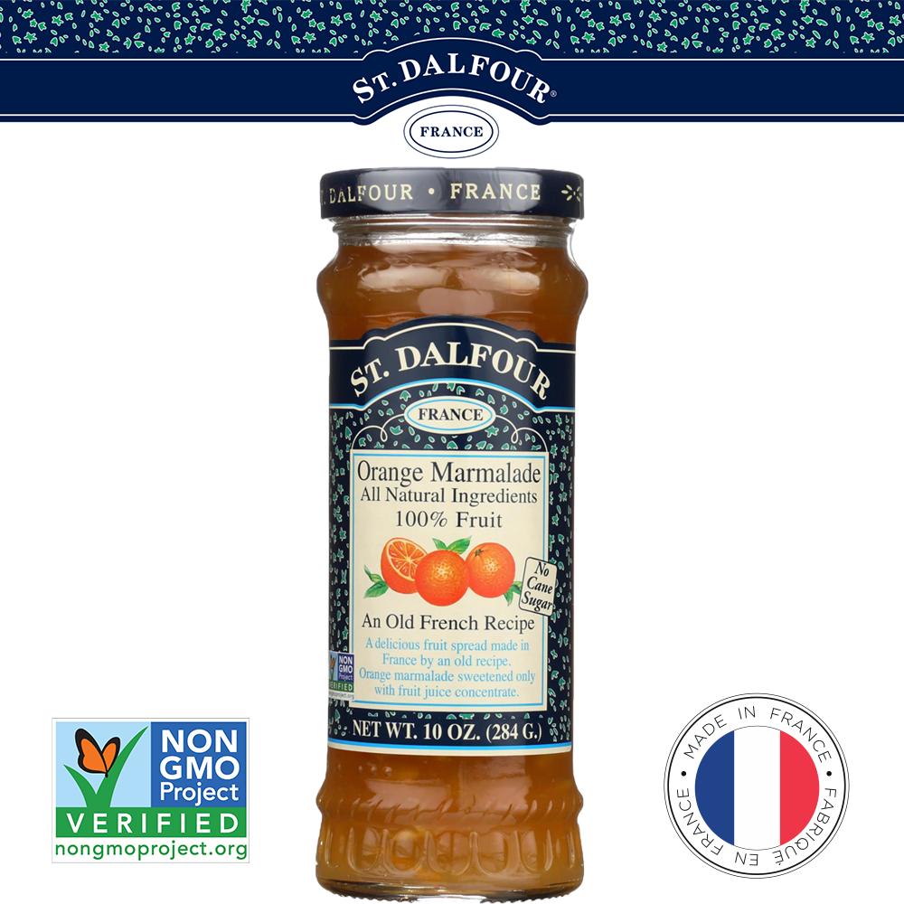 เซนต์ดาลฟูร์ แยมส้ม 284กรัม St.Dalfour Orange Marmalade Jam 284g