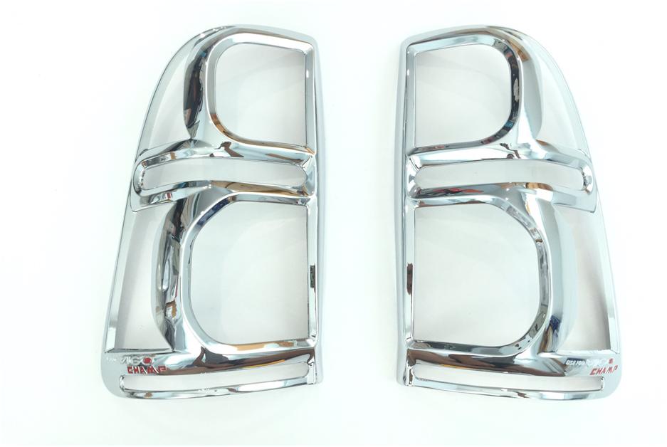 ครอบไฟท้ายโครเมี่ยม (tail Lamp Cover) / Vigo Champ 2011 2012 2013 2014 (rich)