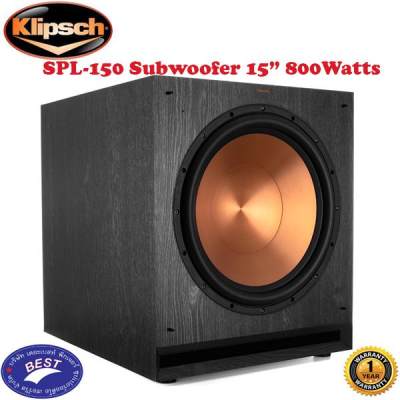 ดูภาพ KLIPSCH SPL-150 ตู้ลำโพงซับวูฟเฟอร์ ขนาด 15 นิ้ว 800 วัตต์ เพิ่มเติม KLIPSCH SPL-150 ตู้ลำโพงซับวูฟเฟอร์ ขนาด 15 นิ้ว 800 วัตต์
