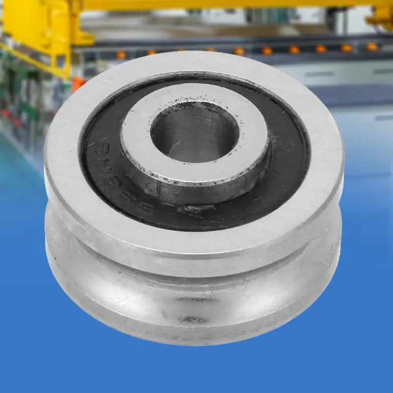 ภาพสินค้าSG66 U ตลับลูกปืนเม็ดกลมร่องลึกตลับลูกปืนความเร็วสูง Guide Roller Bearing 6 * 22 * ​​11mm จากร้าน I Computer Store บน Lazada ภาพที่ 2