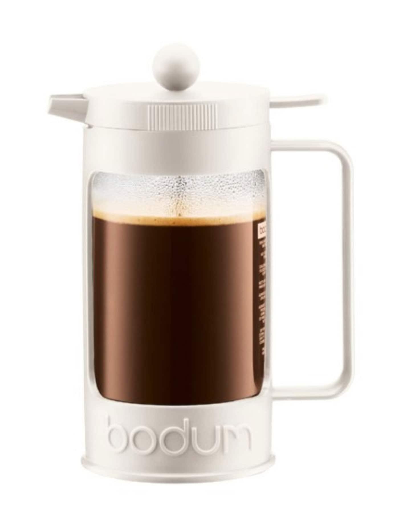 BODUM เครื่องชงกาแฟเฟรนช์เพรส Bean 34 ออนซ์ สีขาว coffee makers